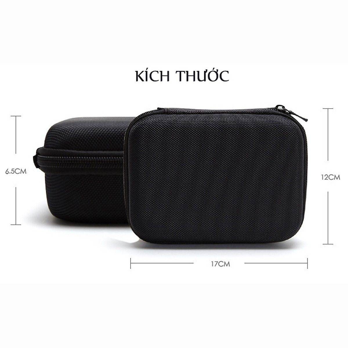 Hộp Đựng Tai Nghe, Cáp Sạc, Pin Sạc Dự Phòng, Ổ Cứng giúp bảo vệ phụ kiện di động / laptop Mai Lee - Hàng chính hãng