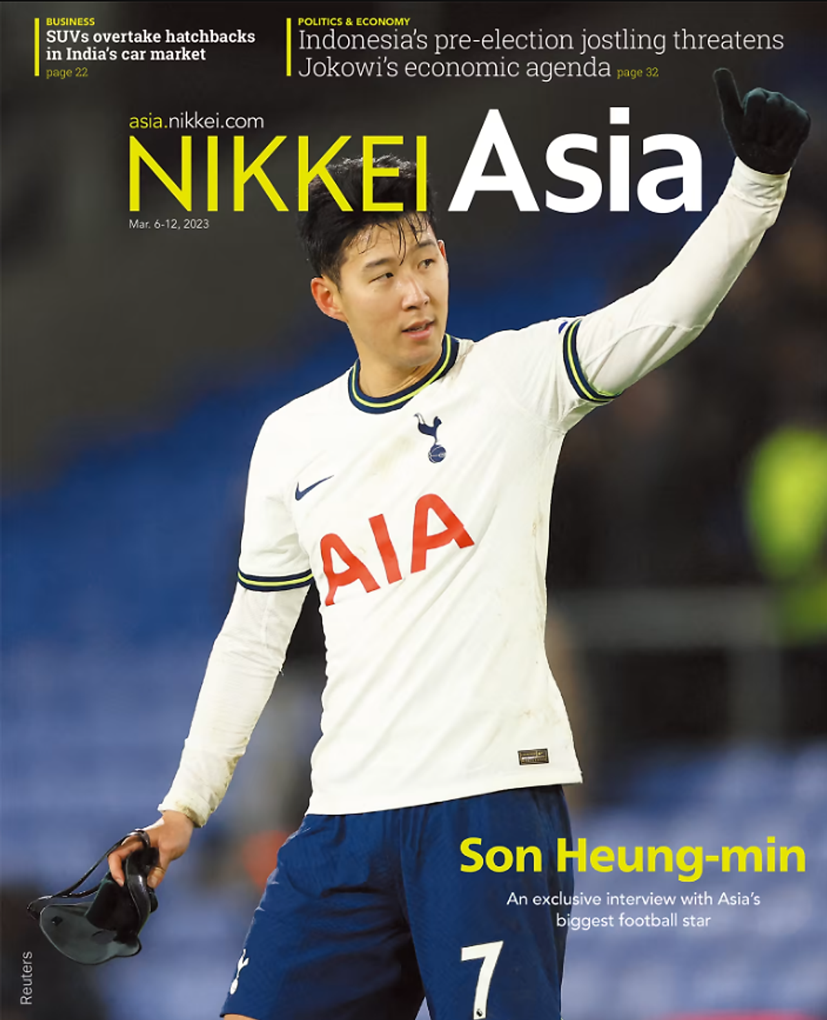 Tạp chí Tiếng Anh - Nikkei Asia 2023: kỳ 10: SON HEUNG-MIN
