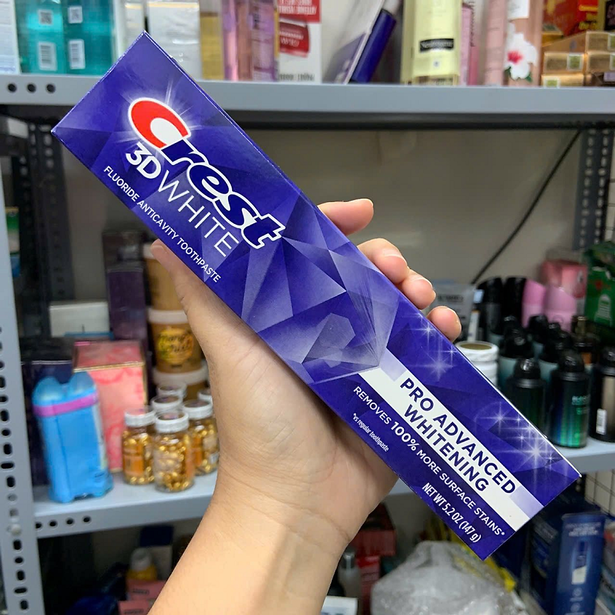 Kem đánh Răng Crest 3D White - Hàng nhập khẩu Từ Mỹ