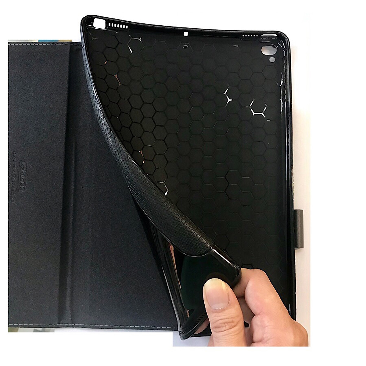 Bao da cho iPad Pro 9.7 inch hiệu KAKU Popular canvas - Hàng nhập khẩu