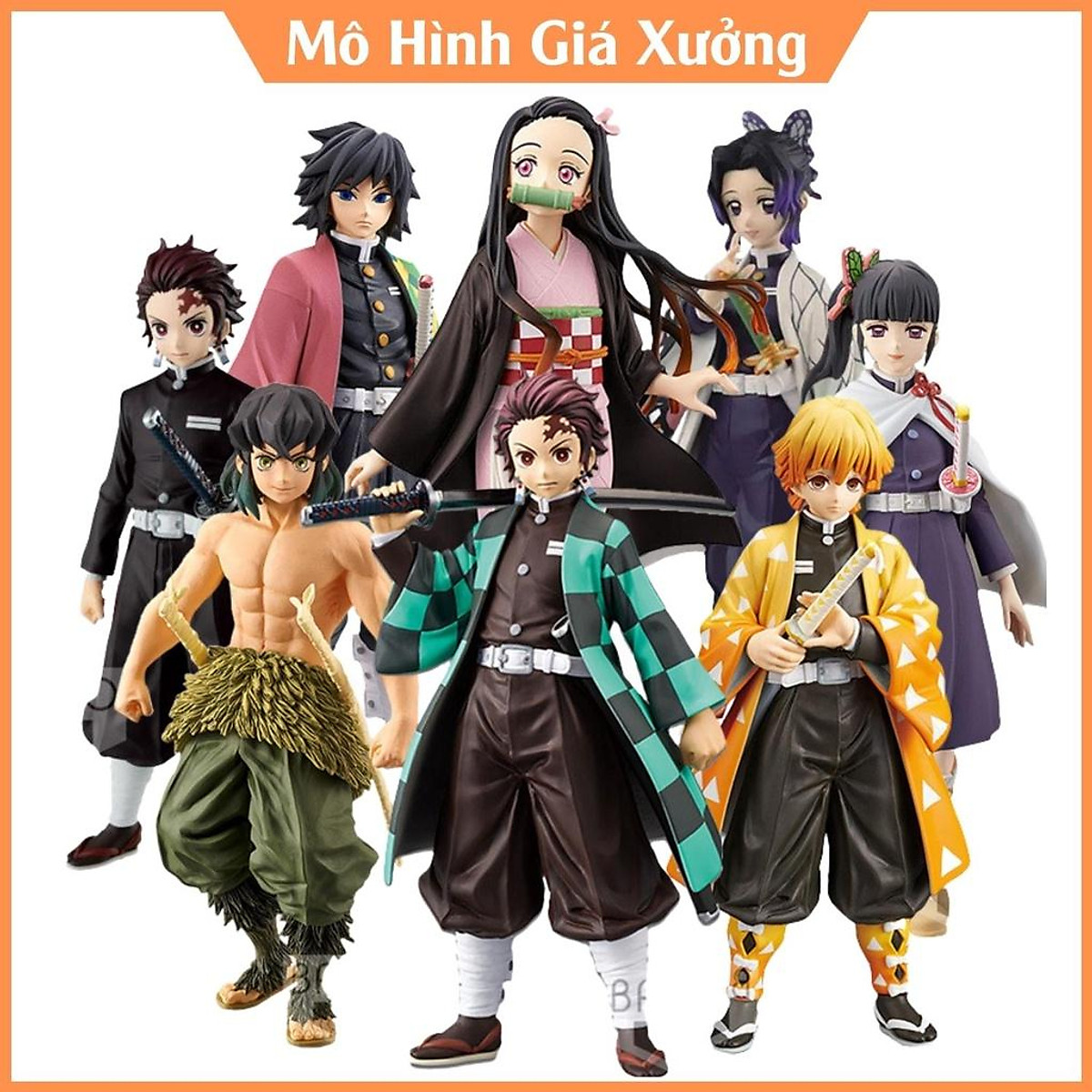 Hàng loại 1 Mô Hình Kimetsu No Yaiba Phong Trụ dáng đứng siêu ngầu cao  31cm nặng 700g  Figure Thanh gươm diệt quỷ  Có Vỏ Hộp màu