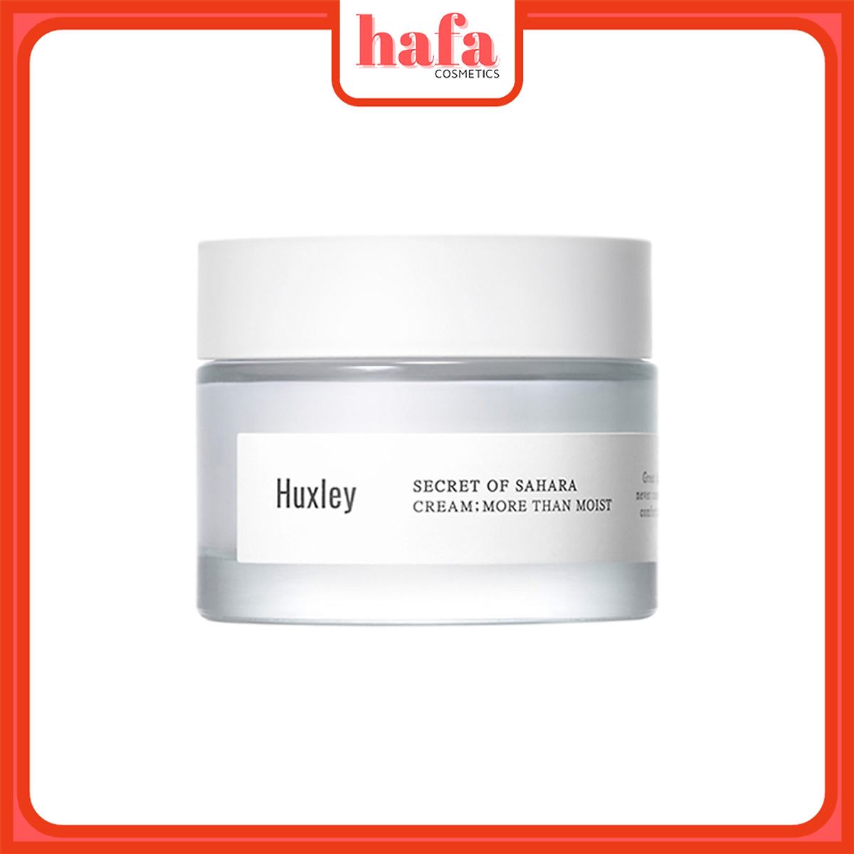 Kem dưỡng ẩm phục hồi da dành cho da nhạy cảm Huxley Cream More Than Moist 50ml
