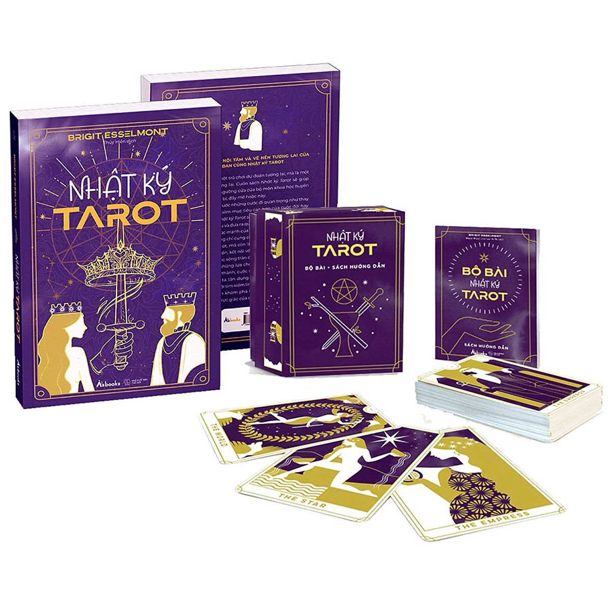 Mua Combo Tự Học Tarot: Sách Nhật Ký Tarot + Bộ Bài & Sách Hướng Dẫn tại Nhà Sách Trẻ Online