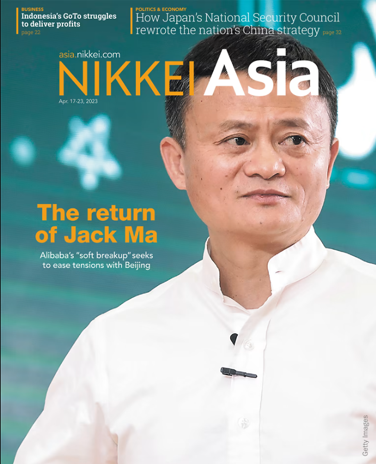 Tạp chí Tiếng Anh - Nikkei Asia 2023: kỳ 16: THE RETURN OF JACK MA