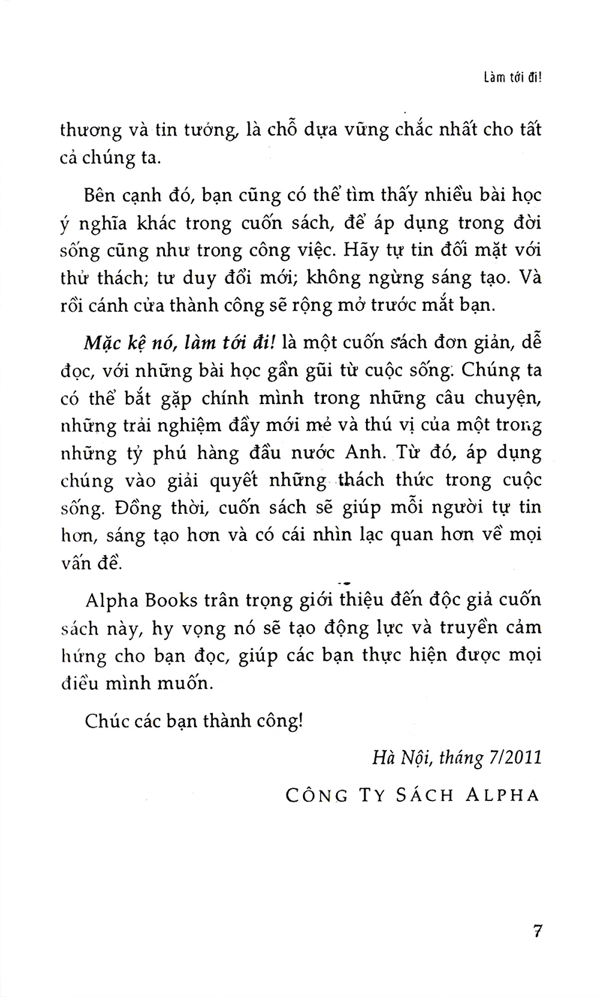 Mặc Kệ Nó, Làm Tới Đi! - Là cuốn sách được dịch sang 15 tiếng khác nhau và là một trong những cuốn sách bán chạy trên toàn thế giới + Tặng Sổ Tay Giá Trị (Khổ A6 Dày 200 Trang)