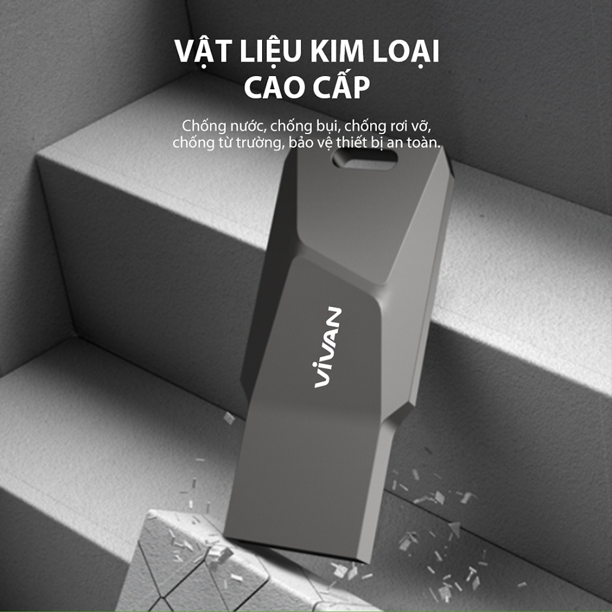 USB 16GB/32GB - Hàng Chính Hãng - VIVAN VF316/VF332