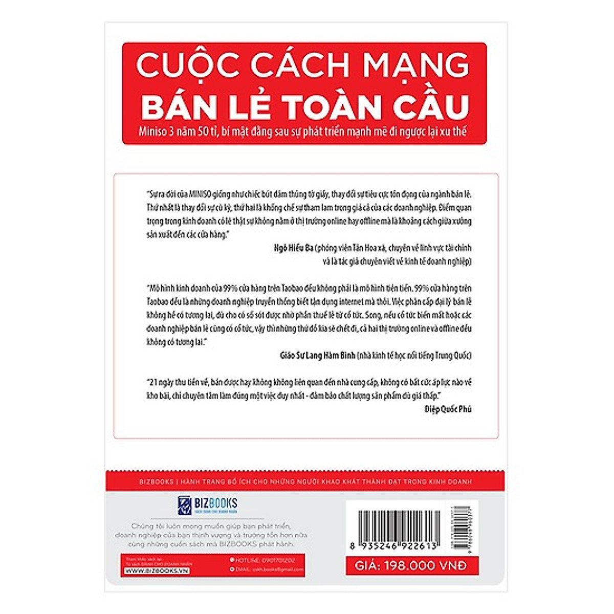 Miniso - Cuộc Cách Mạng Bán Lẻ Toàn Cầu (Tặng kèm Booksmark)