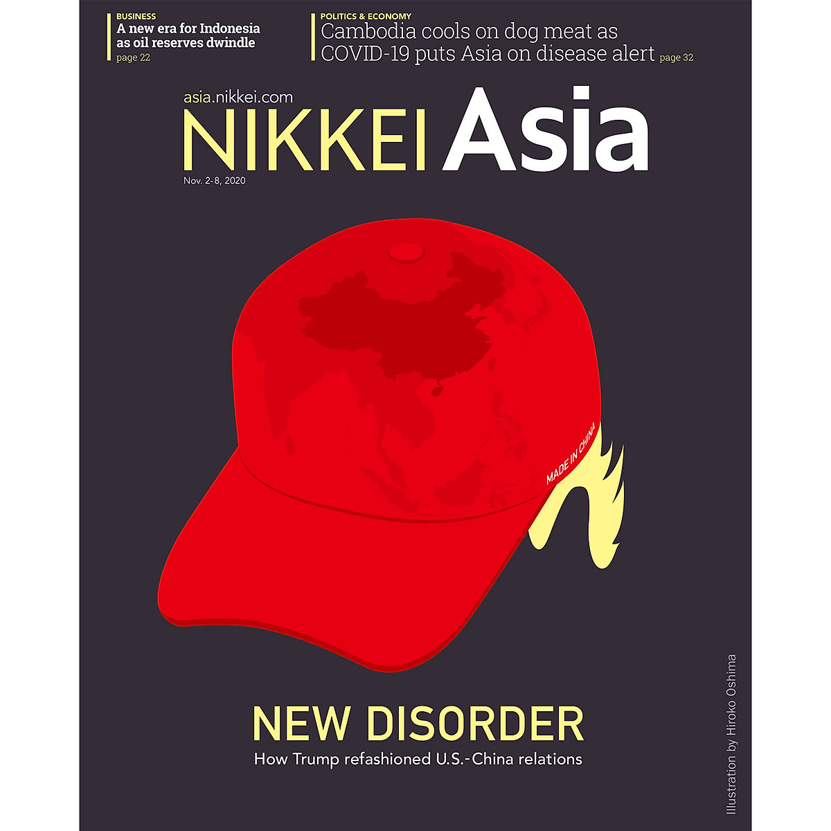 Nikkei Asian Review: Nikkei Asia - NEW DISORDER - 43.20, tạp chí kinh tế nước ngoài, nhập khẩu từ Singapore