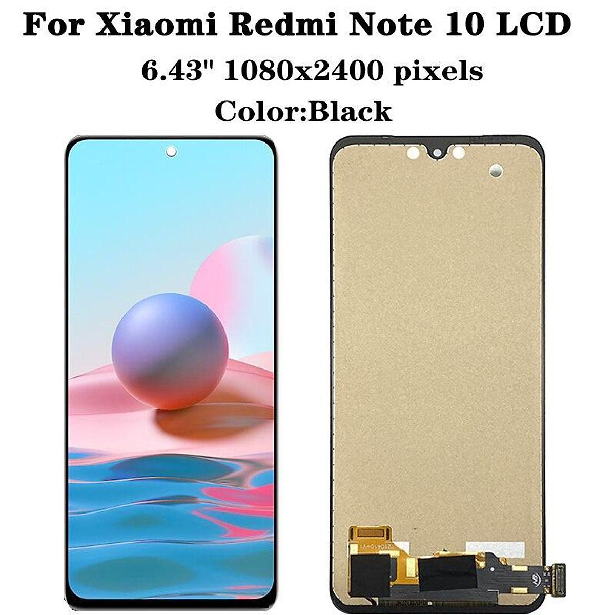 Màn Hình Cảm Ứng 6.43 AA + Cho Xiaomi Redmi Note 10 4G LCD M2101K7AG Redmi
