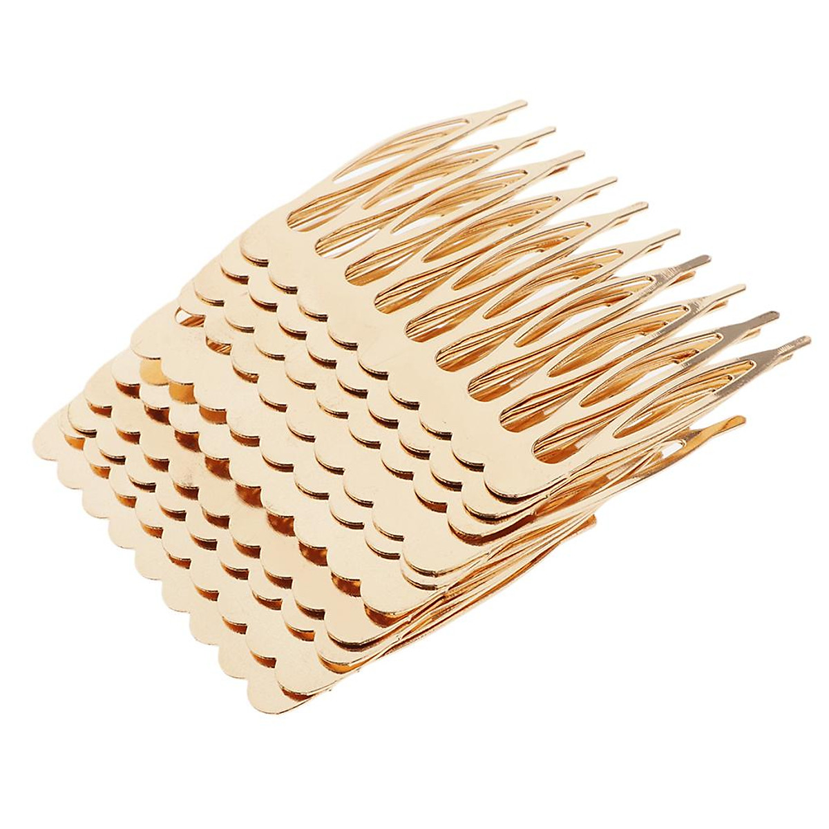 20 Pieces Gold DIY Hair Comb Clips Side Combs Hair Accessories Findings 20 Pieces Gold DIY Hair Comb Clips Side Combs Hair Accessories Findings