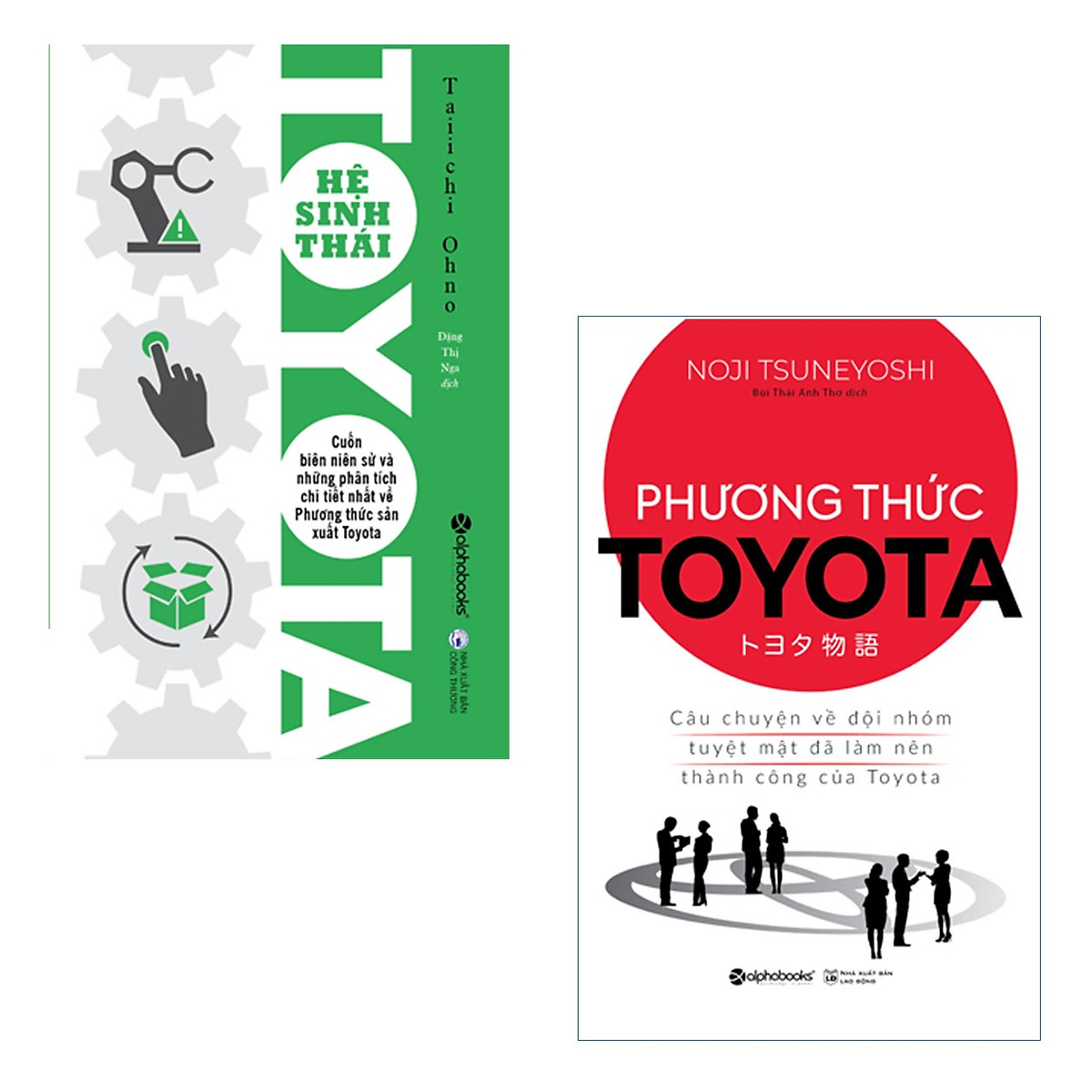 Combo Câu Chuyện Toyota: Hệ Sinh Thái Toyota + Phương Thức Toyota : Câu Chuyện Về Đội Nhóm Tuyệt Mật