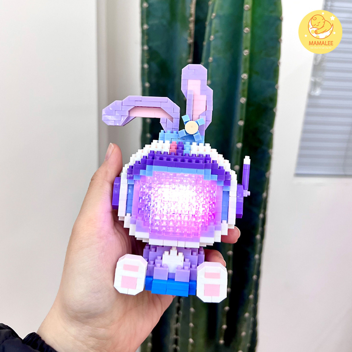 Mô Hình Lắp Rắp Phi Hành Gia 3D Có Đèn Quà Tặng Sinh Nhật Trang Trí