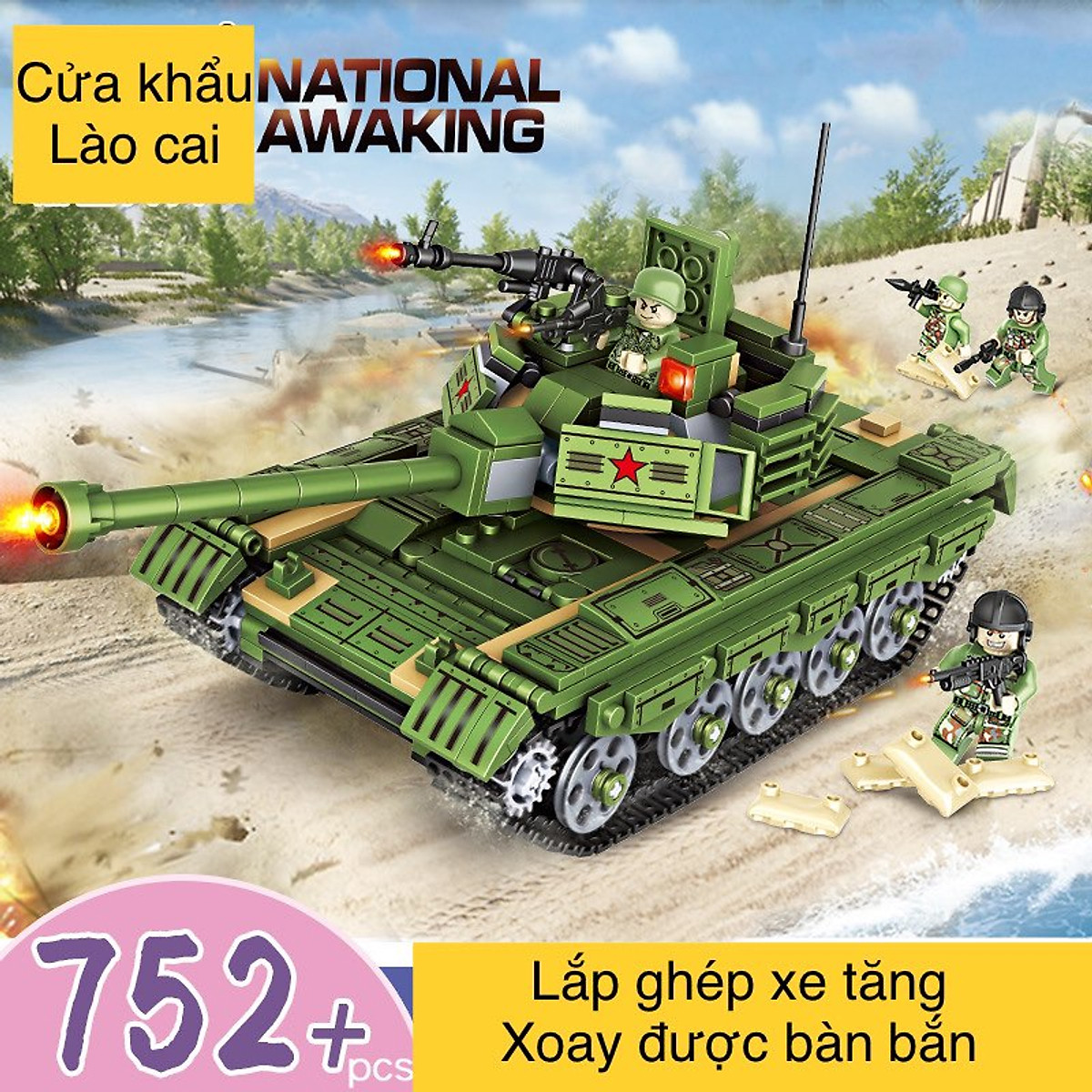 Mô Hình Xe Tăng Quân Đội Nga Russian T62A Tank Tamiya 35108  TAB Store