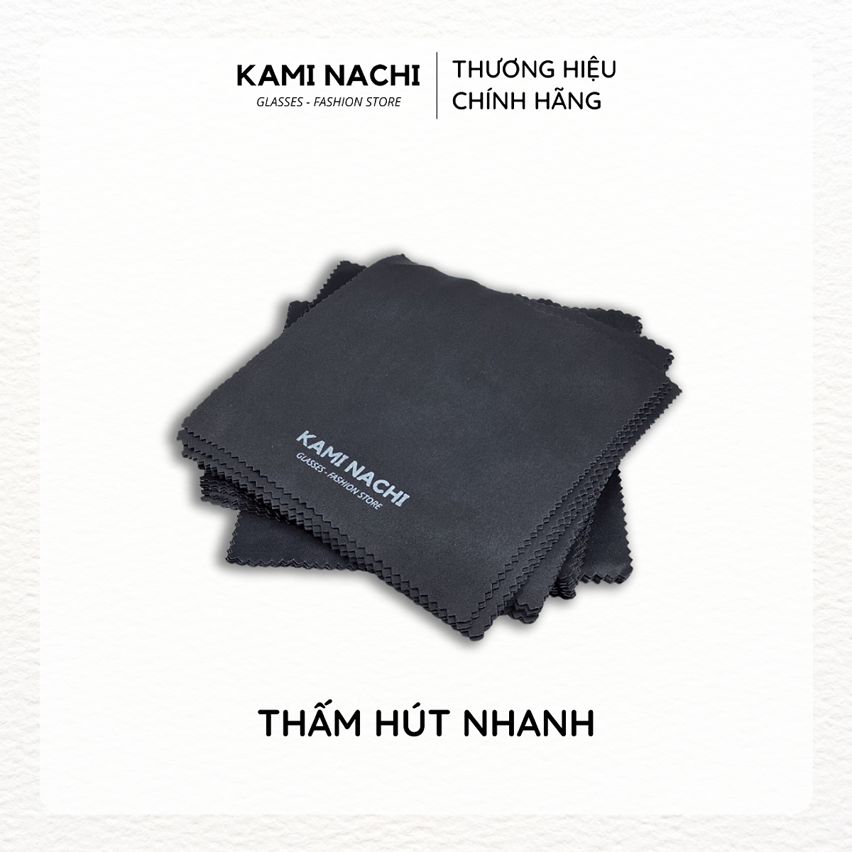 Khăn lau kính đa năng chuyên dụng KAMI NACHI loại đặc biệt - Lau mắt kính cận, mặt kính điện thoại