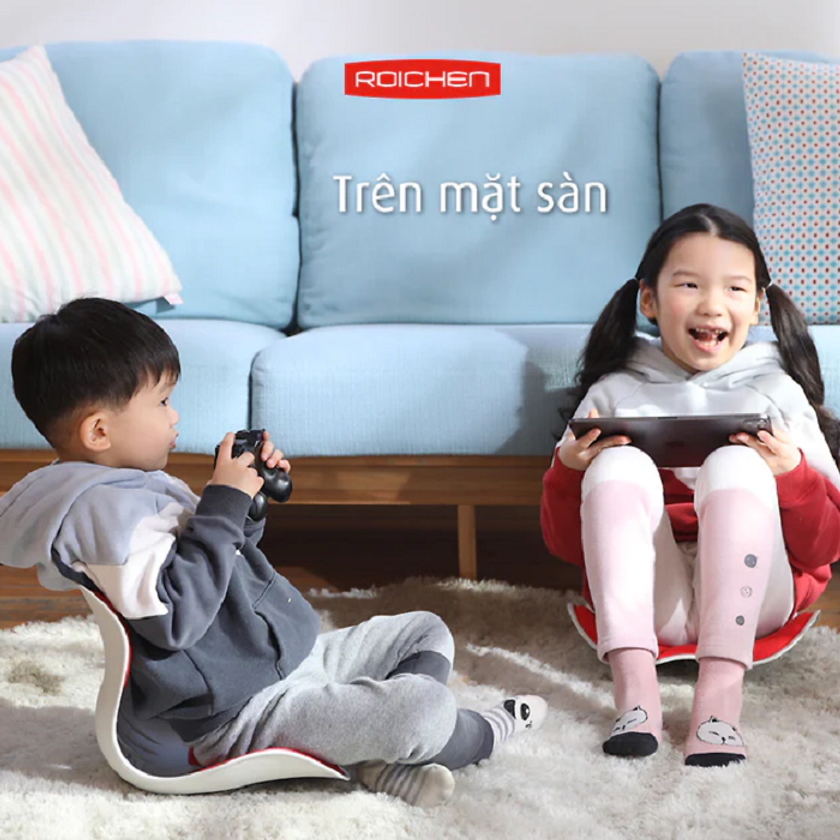 Ghế chỉnh dáng ngồi đúng Roichen - Hàn Quốc (Made in Korea). Dùng cho Nam, Nữ, Trẻ em.