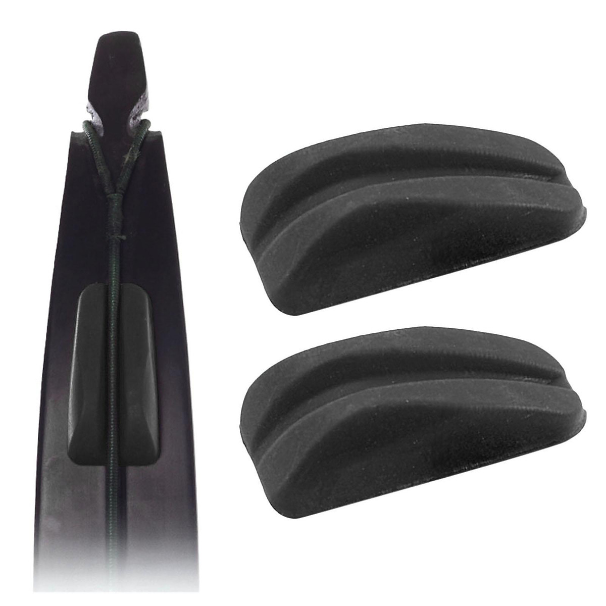 Bow String Groove Silencers Glued Strip Soft Limb Dampener Bow Shock