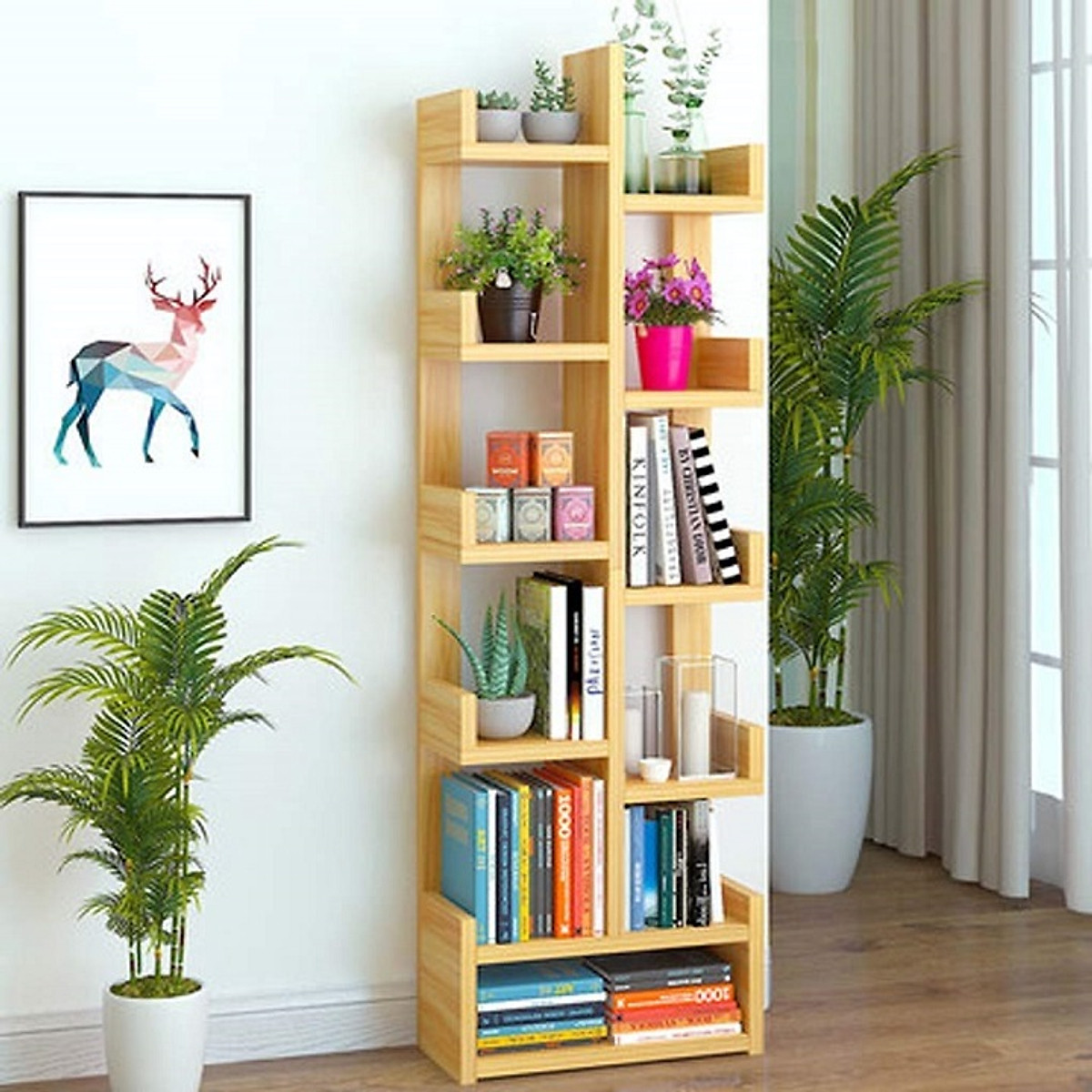 Một kệ sách sạch sẽ và có tổ chức sẽ giúp phòng của bạn trở nên đẹp hơn và giúp bạn suy nghĩ sáng tạo hơn khi tìm kiếm sách. Chúng tôi cung cấp các kệ sách từ cổ điển đến hiện đại sẽ dễ dàng hình thành không gian thư viện riêng tư của bạn.