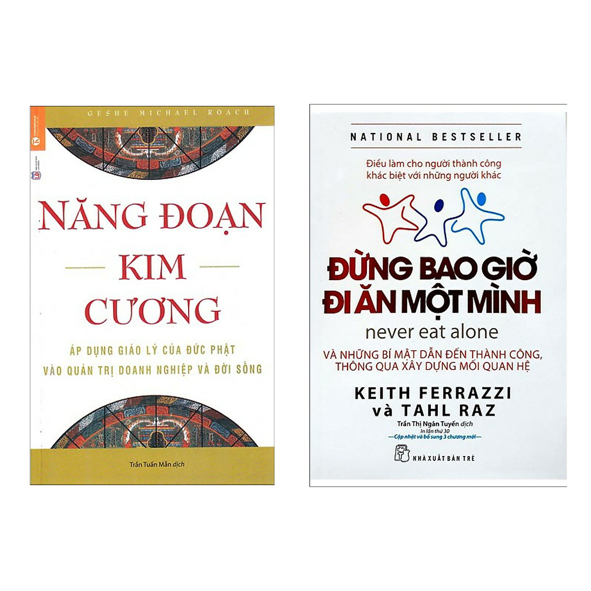 Combo 2 Cuốn Sách Kỹ Năng Làm Việc Hay: Đừng Bao Giờ Đi Ăn Một Mình (Tái Bản) + Năng Đoạn Kim Cương (Tái Bản 2018) / Những Cuốn Sách Về Kinh Tế Hay Nhất Mọi Thời Đại - Tặng Kèm Bookmark Happy Life