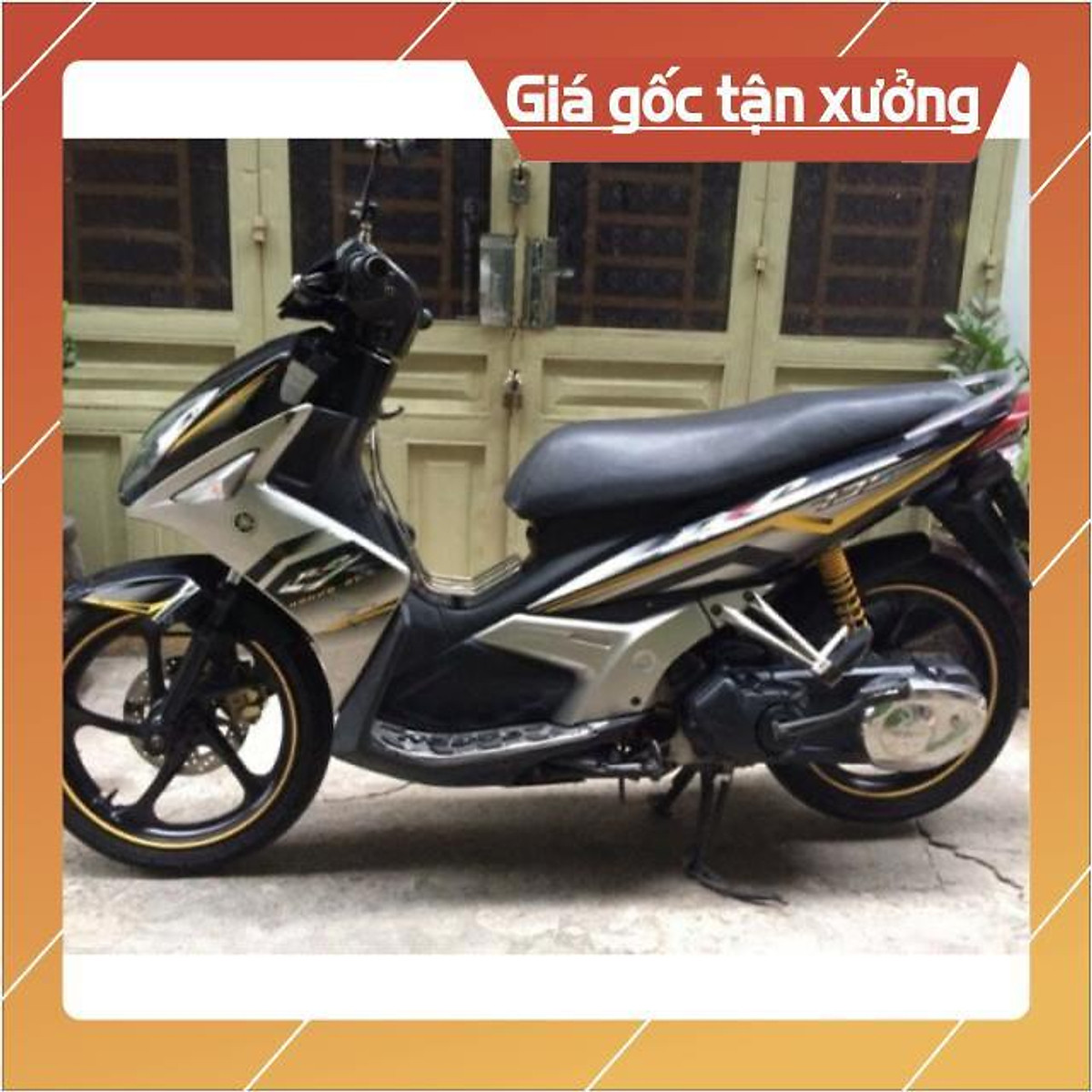 Sơn xe Nouvo SX RC màu đen đỏ zin cực đẹp