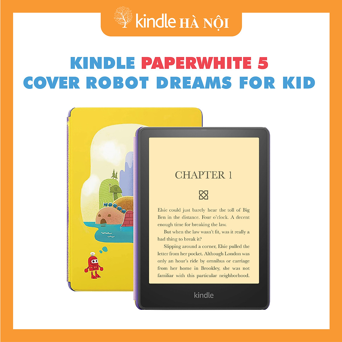 Máy đọc sách All New Kindle Paperwhite 5 (11th Gen) - Hàng chính hãng