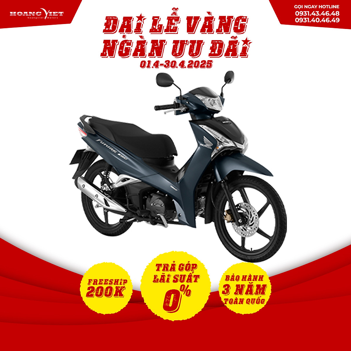 Xe Máy Honda FUTURE 125 FI 2024 - Phiên Bản Đặc Biệt