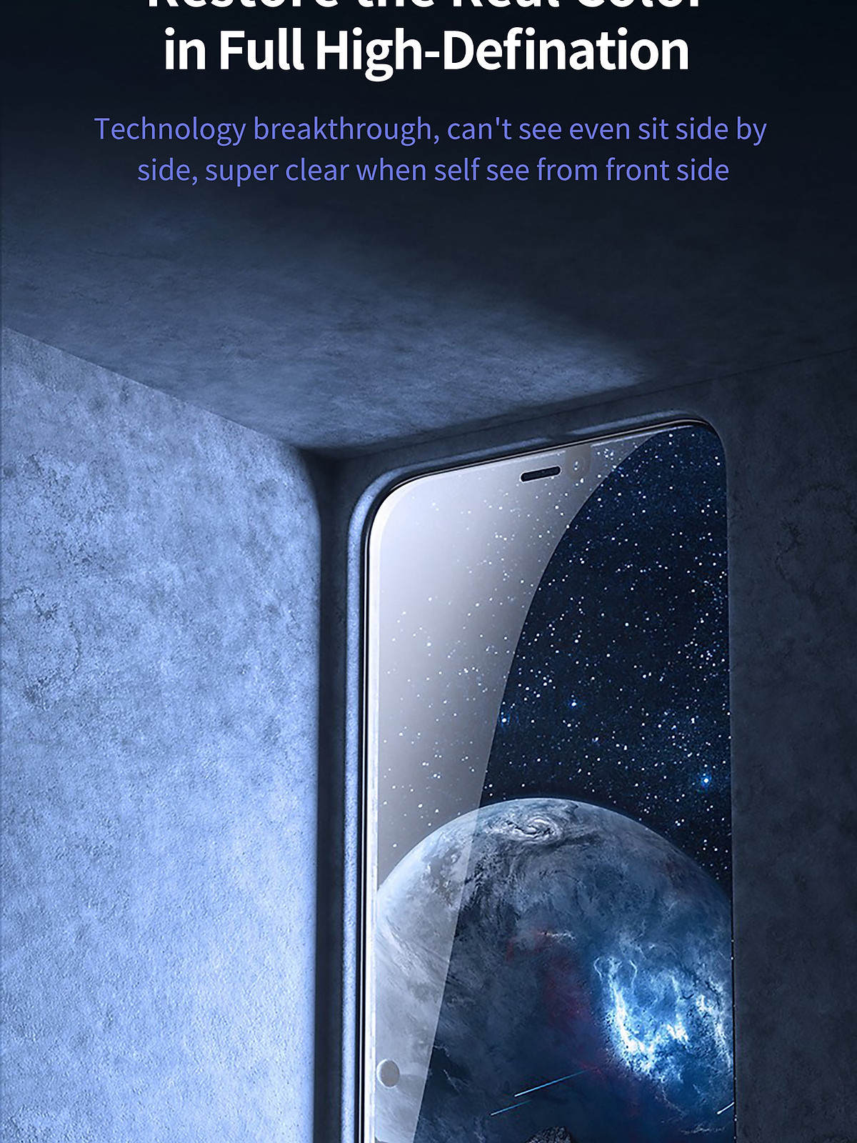 Miếng Dán Cường Lực Mipow Kingbull Chống Nhìn Trộm Premium HD (2.7D) iPhone 13 Mini / iPhone 13/ iPhone 13 Pro/ iPhone 13 ProMax_ Hàng Chính Hãng