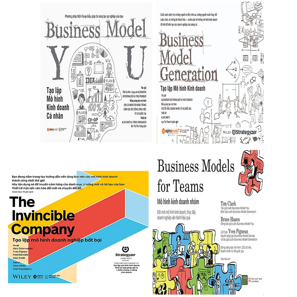 Mua Sách Business Model Generation  Tạo Lập Mô Hình Kinh Doanh Tái Bản   Alphabooks  BẢN QUYỀN  Tiki