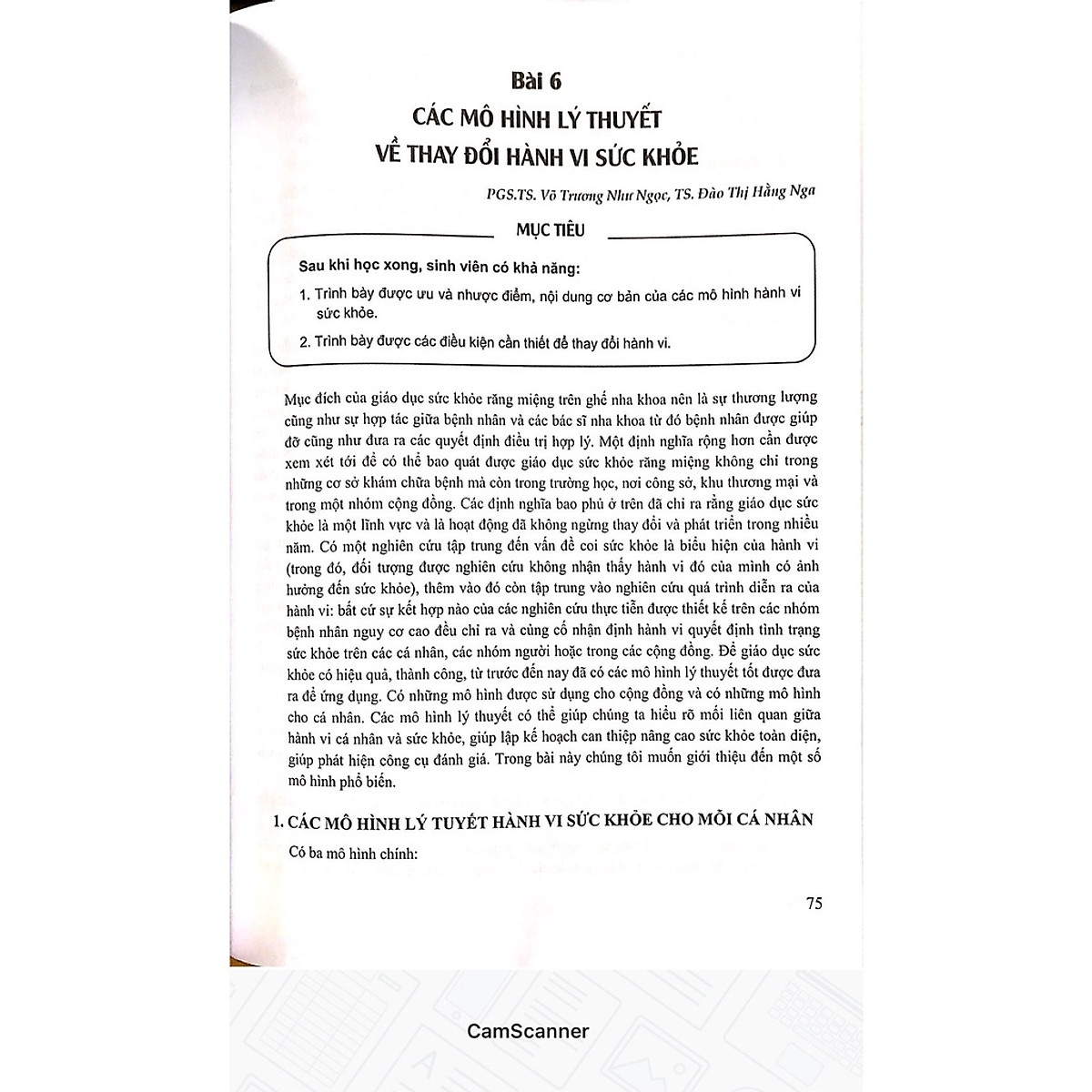 Giáo trình khoa học hành vi và giáo dục sức khỏepdf