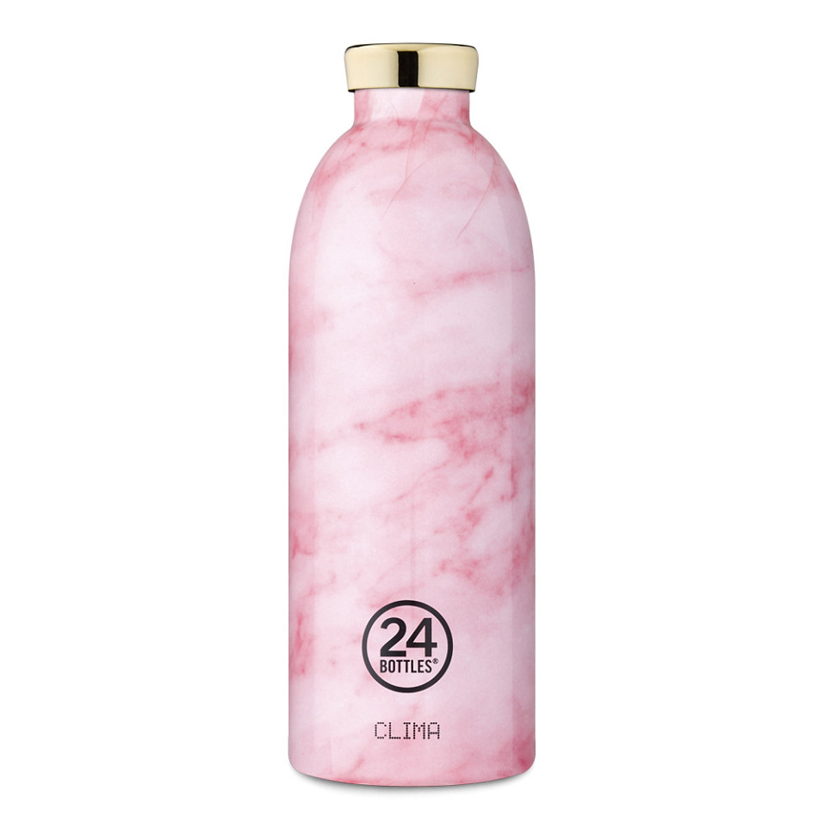 Mua Bình giữ nhiệt chân không 24 Bottles Clima, dung tích 850ml, màu hồng  vân đá