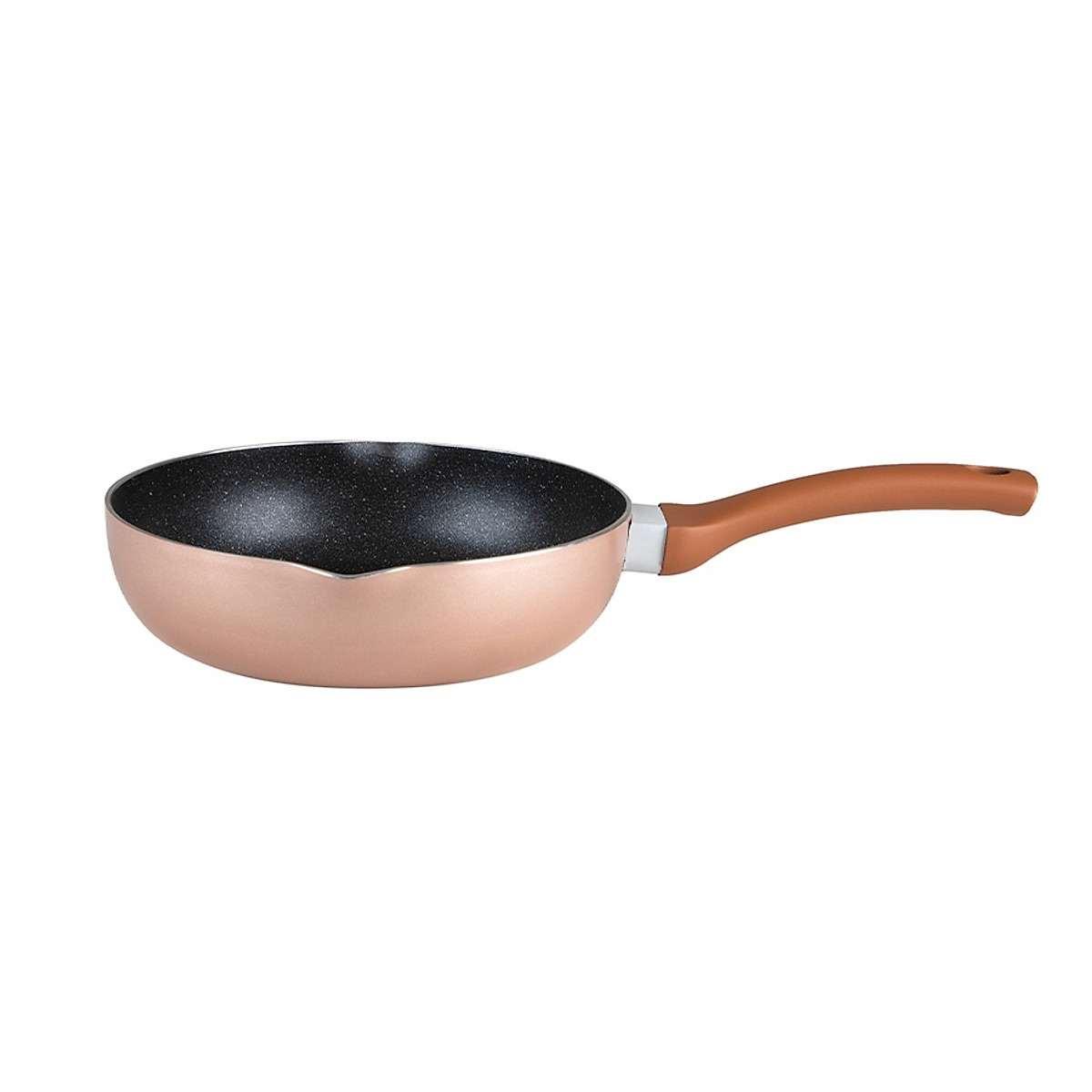 Chảo chống dính vân đá 3D EL4705OL size 20cm, 24cm, 26cm, 28cm