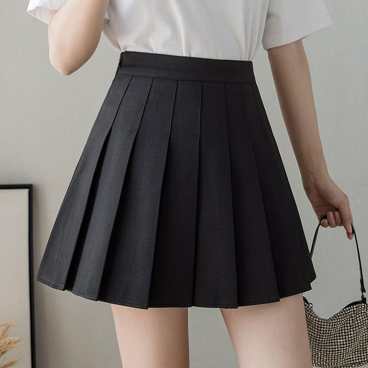 Chân váy chữ A hai túi quốc dân lên dáng đẹp  MixASale