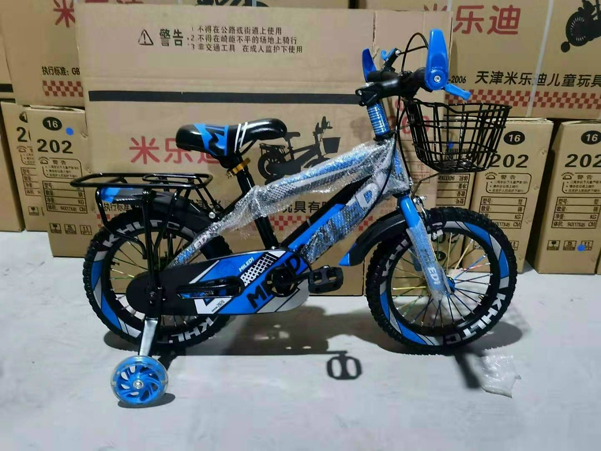 Xe đạp trẻ em NMT BIKE 16inch Màu xanh dương  PATIN TOÀN SHOP