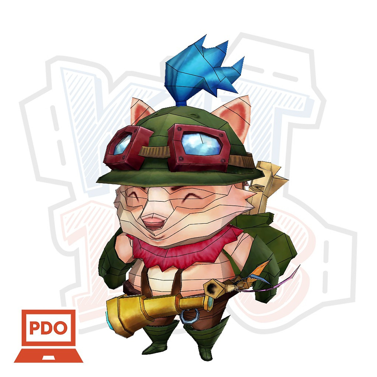 Top 58 về mô hình nấm teemo mới nhất  Tin học Đông Hòa