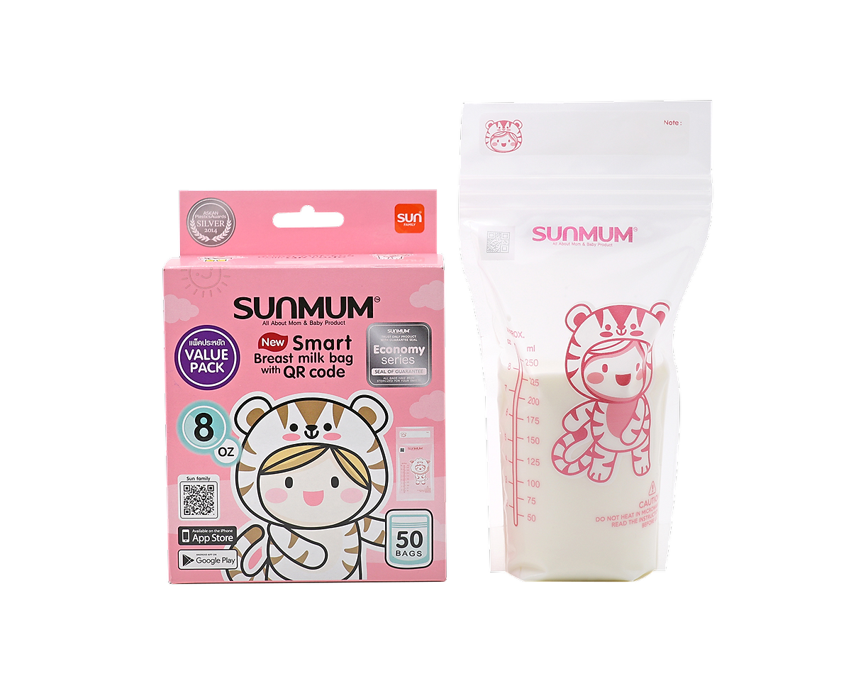 Combo 2 hộp túi trữ sữa Sunmum Thái Lan