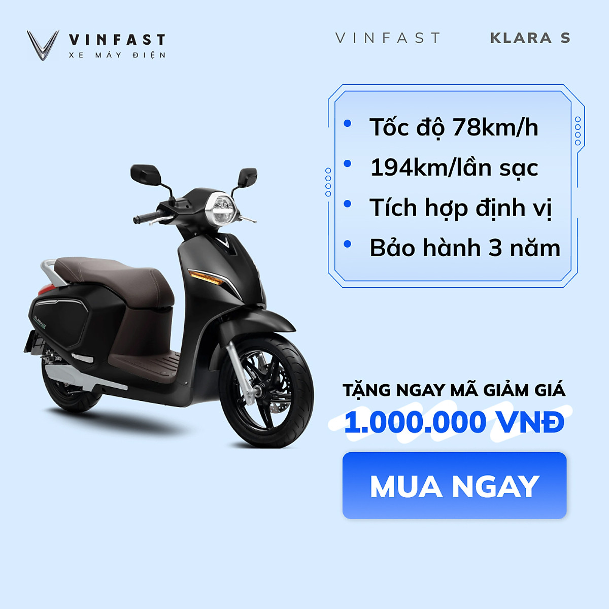 VinFast Evo 200 lộ diện tại Việt Nam giá 22 triệu đồng