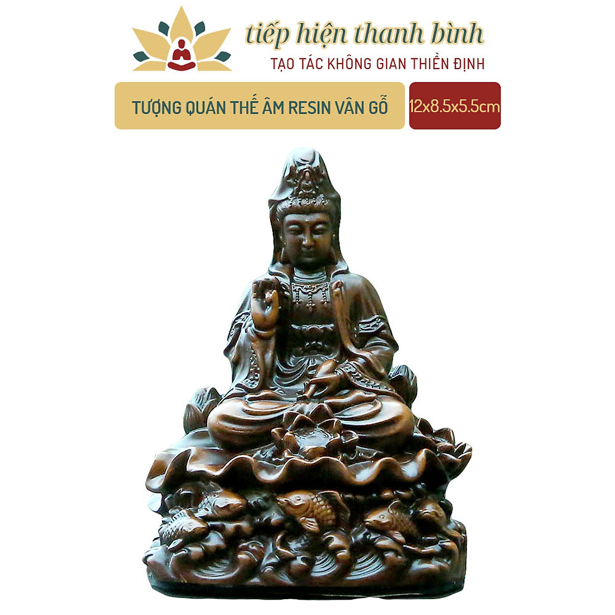 Tượng Phật Bà Quán Thế Âm Bồ Tát Trang Trí Xe Hơi Phù Hộ Độ Trì ...