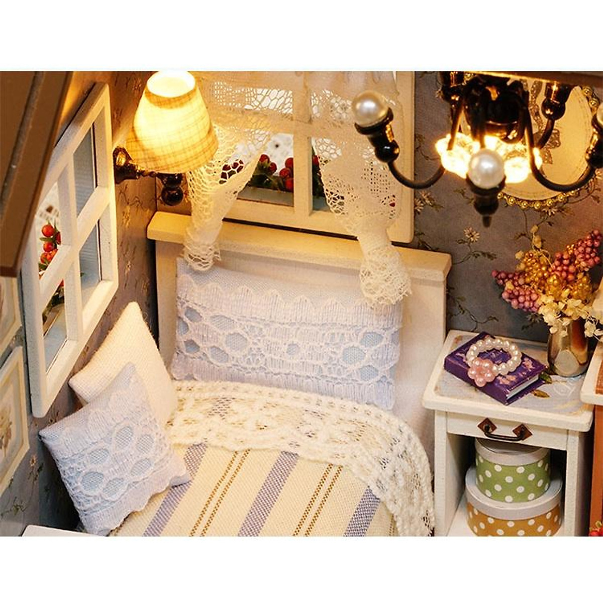 Đèn gắn tường phòng ngủ mô hình nhà gỗ SY4350  Flexhouse VN