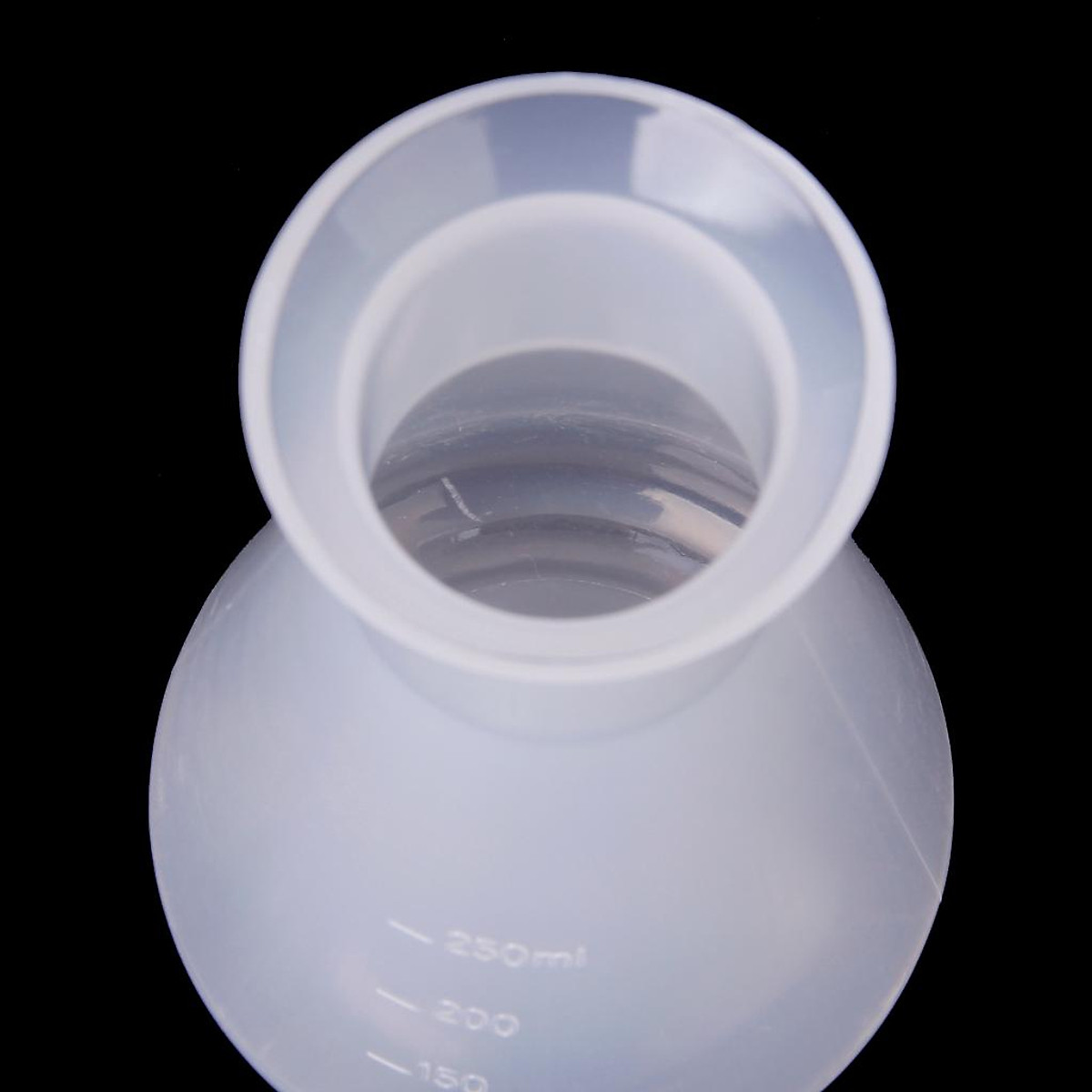 100ml+250ml Graduated Conical Erlenmeyer Flask Container Bottle Lab Measure