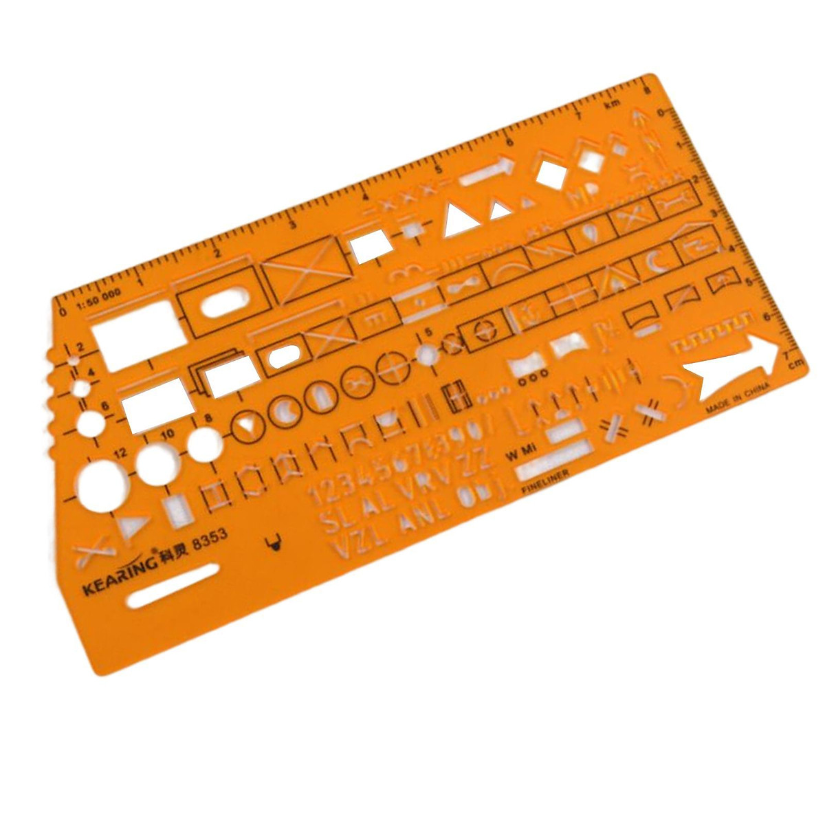 Drawing Template Ruler Warfighting Symbology Drawing Template and