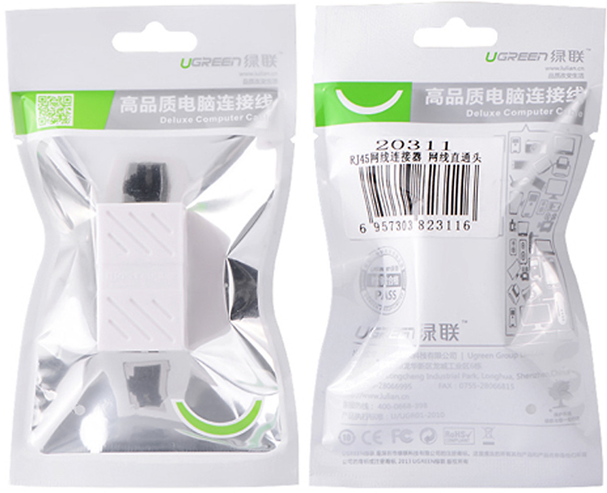 Đầu Nối Dây Mạng Ugreen RJ45 20390 - Hàng Chính Hãng