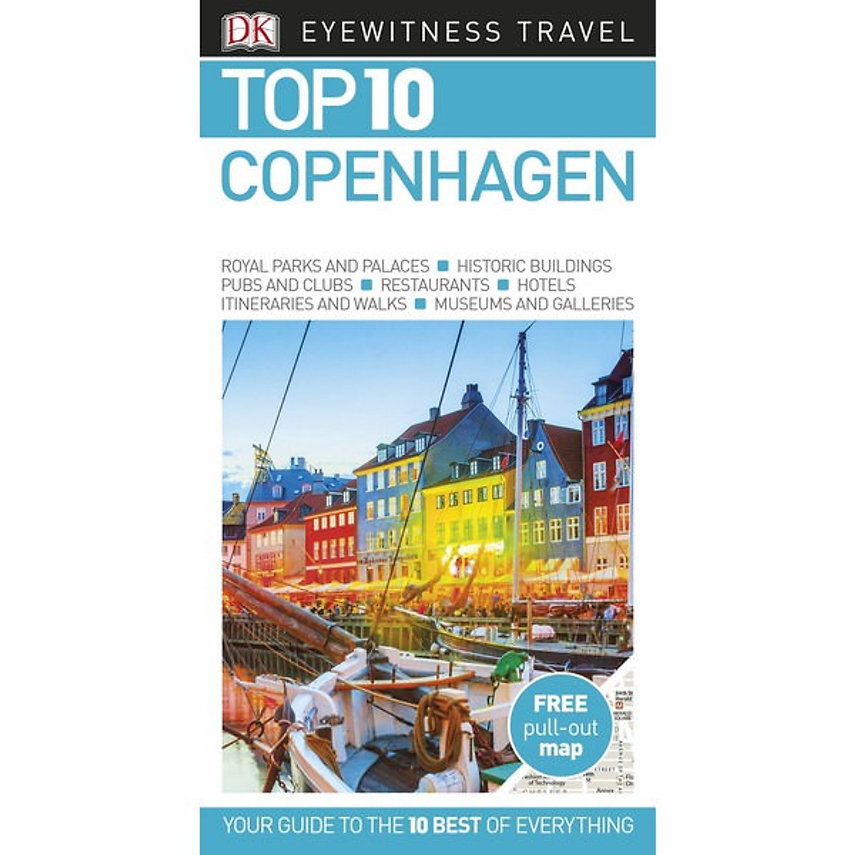 [Hàng thanh lý miễn đổi trả] DK Eyewitness Top 10 Copenhagen