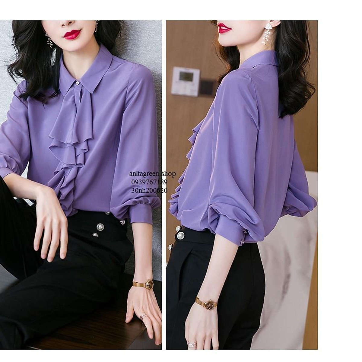 5 kiểu Áo sơ mi nữ Hàn Quốc đáng mua tại KK Fashion