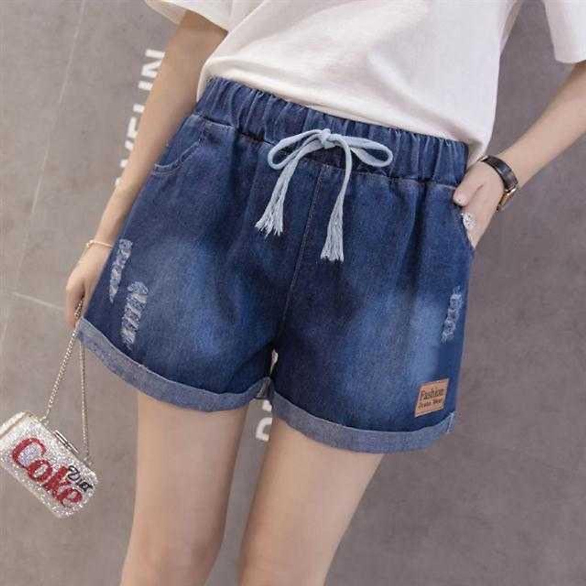 Quần short jean nữquần short jeans HANH6YW221
