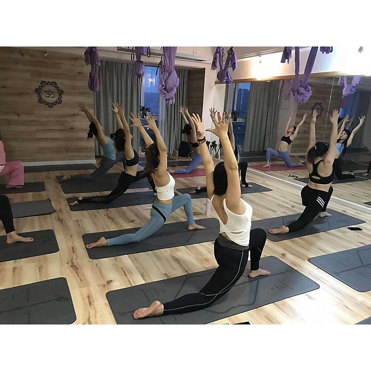 Thảm Tập YOGA Chống Trượt Tập GYM Tại Nhà Tập Thể Dục Chất Liệu Tpe 2 Lớp Chống Trơn Cao Cấp Chính Hãng Amalife