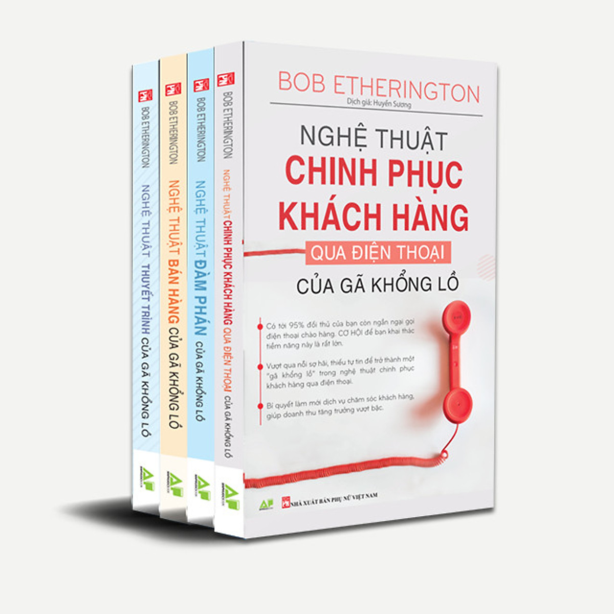 Nghệ Thuật Bán Hàng Của Gã Khổng Lổ (4 Cuốn): Nghệ Thuật Bán Hàng, Nghệ Thuật Đàm Phán, Nghệ Thuật Thuyết Trình Và Bán Hàng Qua Điện Thoại