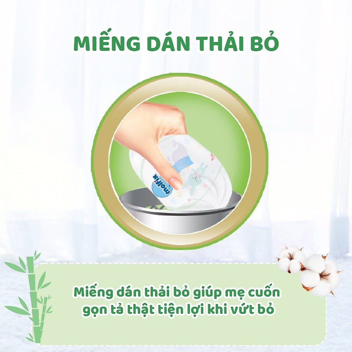 Tã/bỉm quần Molfix Thổ Nhĩ Kỳ size XL62+6 Vaca Baby House