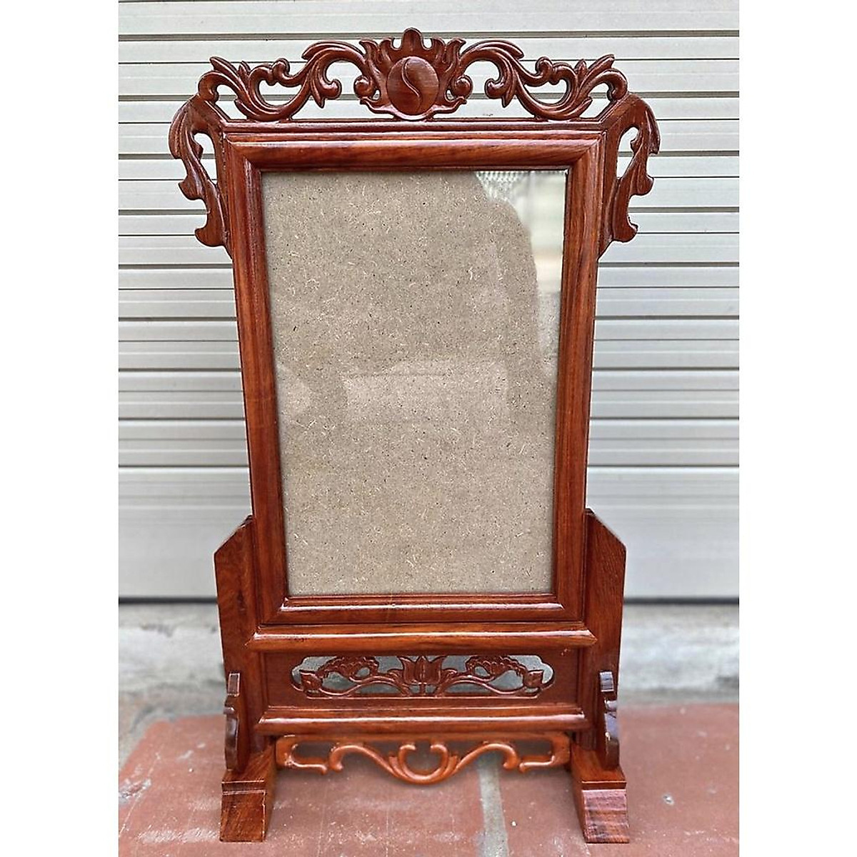 KHUNG HÌNH THỜ GỖ HƯƠNG HANH15064 - Bộ đồ thờ
