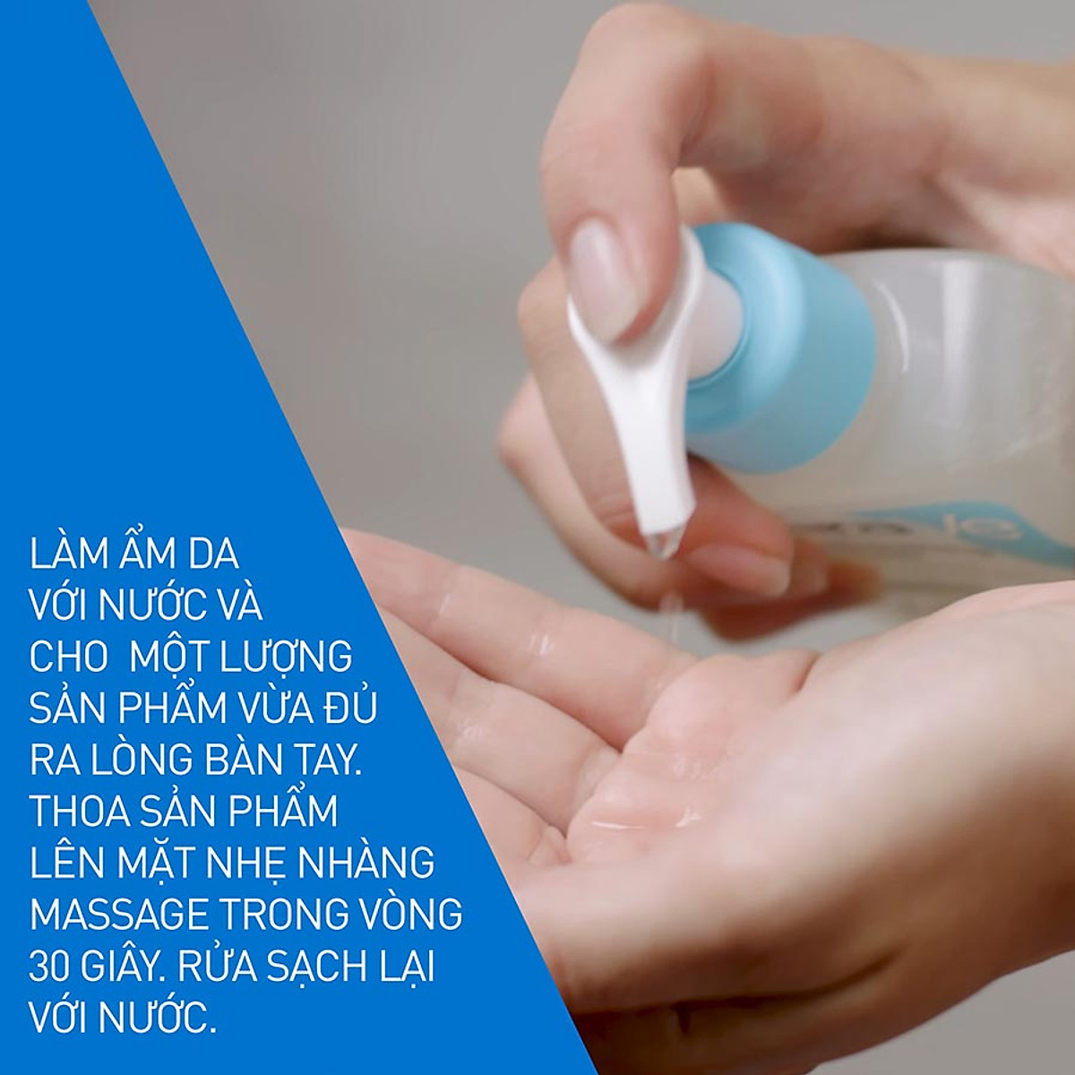 Sữa rửa mặt làm sạch & tẩy tế bào chết dịu nhẹ CeraVe SA Smoothing Cleanser 236ml