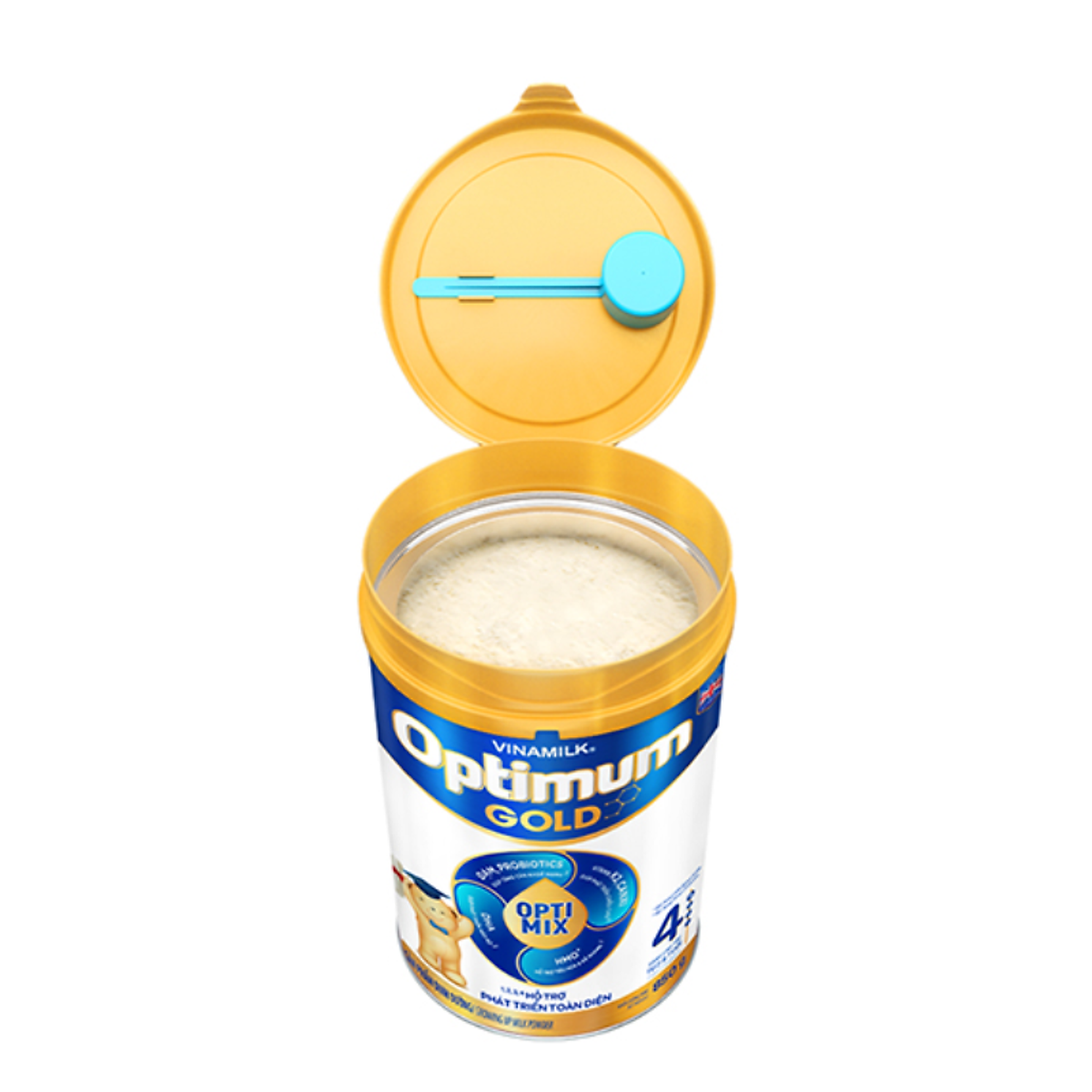 Sữa bột Vinamilk Optimum Gold Step 4 Hộp Thiếc 850g