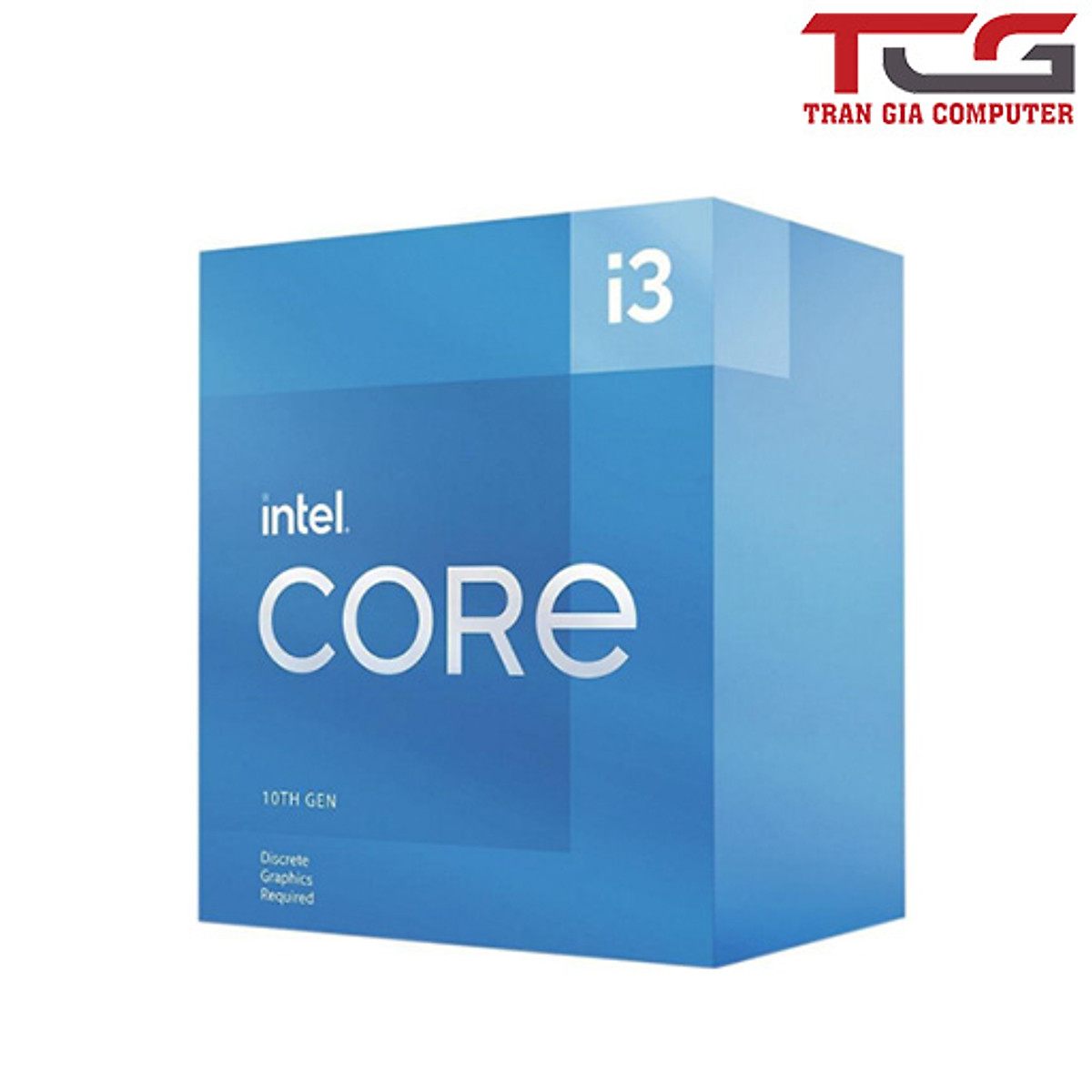 CPU Intel Core i3 10105F New Chính Hãng (3.7GHz up to 4.4Ghz, 4 cores 8 threads, 6MB Cache, 65W)
